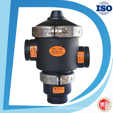 Waterproof Industrial Self Closing Solenoid Valve 2 Way Diaphragm PA6 Nylon Control Valve